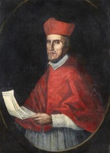 SCUOLA PROVENZALE,Portrait du cardinal Dominique Grimaldi, évêque de,Millon & Associés FR 2014-12-17