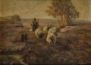 SCUOLA SLOVACCA,Pastier s ovcami,1940,Soga SK 2015-12-01