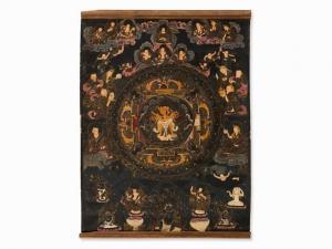 SCUOLA TIBETANA,Deity in Yab-Yum,Auctionata DE 2016-09-19