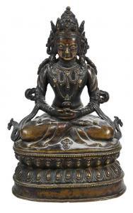 SCUOLA TIBETANA,Figure of Amitayus,Brunk Auctions US 2019-03-23