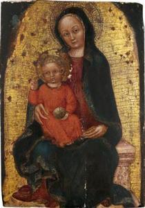 Scuola Umbra,Madonna and Child,15th Century,Palais Dorotheum AT 2018-04-24
