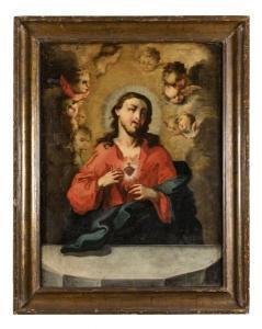 Scuola Valenciana,Sagrado Corazón de Jesús,1600,Goya Subastas ES 2017-10-17