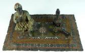 SCUOLA VIENNESE,Seated Bedouin amulet merchant on a rug,Elite US 2015-07-18