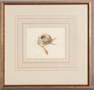 SEAGER Edward 1809-1886,BIRD NEST,1880,Ro Gallery US 2023-08-11