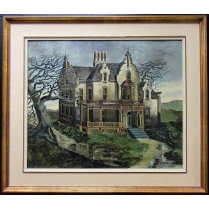 SEAGER KENNETH 1927,UNTITLED (VICTORIAN HOUSE),Waddington's CA 2016-01-25