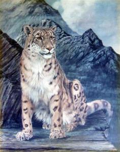 SEAGROVE Mervyn 1924,Snow Leopard,Ewbank Auctions GB 2012-12-12