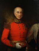 SEALY JOHN 1800,General R.J.Latter, half portrait in full uniform,Morphets GB 2017-09-07