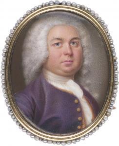SEAMAN Abraham 1724-1741,Portrait eines Mannes,Galerie Bassenge DE 2023-11-30