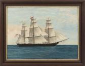 SEARS JOSHUA MAYO,Revenue First Ship Built at Shiverick Shipyard Eas,1849,Eldred's US 2017-05-18