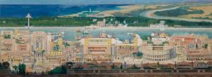SEASSAL ROGER 1885-1967,Ricostruzione ideale di Ostia antica e del porto d,1928,Finarte 2007-03-08