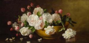 SEAVEY George W 1841-1916,Still Life with Flowers,Shannon's US 2019-05-02