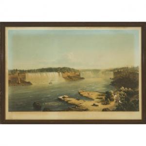 SEBRON Hippolyte,LES CHUTES DU NIAGARA, VUE GENERALE / NIAGARA FALL,1852,Waddington's 2021-12-09