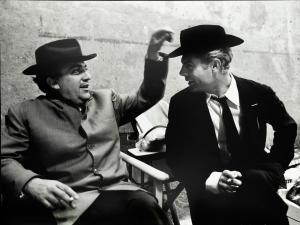 SECCHIAROLI Tazio 1925-1998,Federico Fellini e Marcello Mastroianni durante un,1963,Cambi 2023-12-19