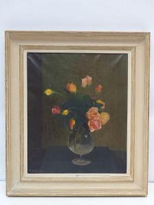 SECHAUD Paul 1906-1982,Vase de fleurs,VanDerKindere BE 2021-09-28