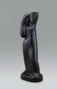 SECHOONG Kim 1928-1986,A Female Standing Statue,1957,Seoul Auction KR 2010-06-29