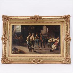 SECOLA A 1800-1900,Tavern scene,Ripley Auctions US 2017-07-22