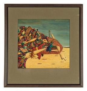 Secon David,Camel Race,1963,Cottone US 2020-11-13