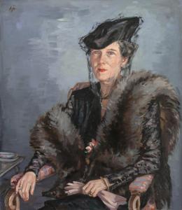 SEDELMEIER Hans 1904-1971,Portrait von Lydia Kasiske,Zeller DE 2012-07-05