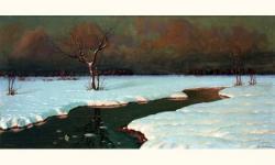 SEDRAC Serge 1878-1974,winter river,MacDougall's GB 2004-11-30