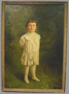 SEE H.T 1800-1900,YOUNG BOY IN A LANDSCAPE,1908,William Doyle US 2002-03-26