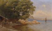 SEELOS Gottfried 1829-1900,At the Coast,Palais Dorotheum AT 2013-03-13