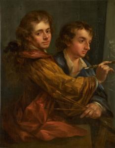 SEEMAN Enoch 1694-1744,Self-portrait of the artist with his brother Isaac,Sotheby's GB 2024-04-10