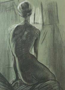 SEGAL Hyman 1914-2004,Sitting Nude,David Lay GB 2024-01-18
