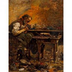SEGANTINI Giovanni 1858-1899,IL CIABATTINO 
THE COBBLER,Sotheby's GB 2007-06-05