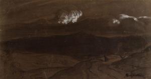 SEGANTINI Giovanni 1858-1899,Mountainous landscape,Galerie Koller CH 2013-06-19