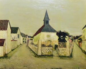 segard Raymond 1911,Village dans L’’lle de France,John Nicholson GB 2014-12-17