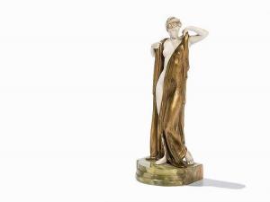 SEGER Ernst 1868-1939,Chryselephantine Female Half Nude,c.1900,Auctionata DE 2016-05-25