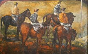 SEGERS Maria 1922-1979,De polospelers,Campo & Campo BE 2016-10-25