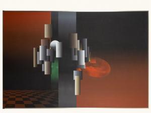 SEGOVIA Andres 1929-1996,Abstrakte geometrische Komposition,Mette DE 2022-11-09