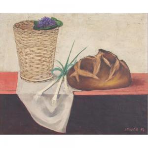 SEGOVIA Andres 1929-1996,Still Life with Bread and Onions,1,Ripley Auctions US 2022-06-04