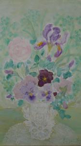 SEGUIN Jocelyne 1917-1999,still life of a vase of flowers,Criterion GB 2022-09-07
