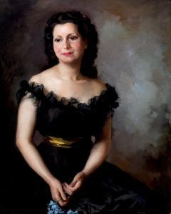 SEGURA Enrique 1906-1994,Retrato de dama,Duran Subastas ES 2019-06-25