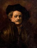 SEGURA Juan Jose 1901-1964,Retrato de Rembrandt,1925,Duran Subastas ES 2017-10-25