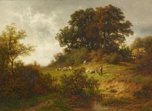 SEIDEL Franz,Landscape with Shepherds,Lempertz DE 2014-09-24