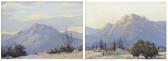 SEIDEL William A 1887-1930,Pair of Southern California landscapes,John Moran Auctioneers 2017-01-24