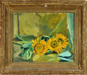 SEIDL Alois 1897-1970,Sonnenblumen,1929,Allgauer DE 2017-01-12