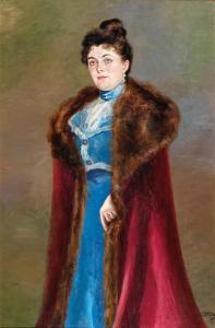 SEIDL Ernst 1800-1900,Anna Sacher,1900,Palais Dorotheum AT 2019-12-10