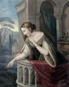 SEIDLER Louise 1786-1866,Julia auf dem Balkon,Peter Karbstein DE 2024-03-16