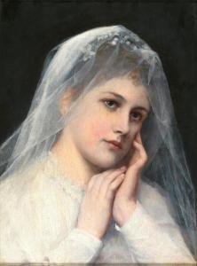 SEIFERT Alfred 1850-1901,The Bride,1892,Palais Dorotheum AT 2022-09-08