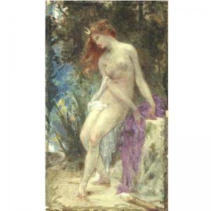 SEIGNAC Guillaume 1870-1924,diana at her bath,Sotheby's GB 2004-10-26