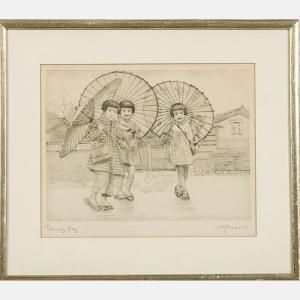 SEILER Anita 1900,Rainy Day,Gray's Auctioneers US 2017-02-15