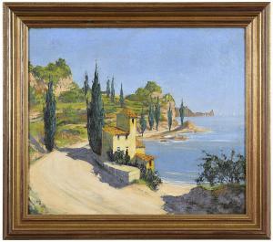 SEILER Willy 1903-1988,The Italian Coast,Brunk Auctions US 2021-05-18
