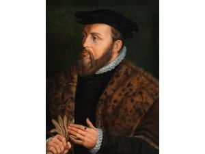 SEISENEGGER Jakob 1505-1567,BILDNIS KAISER KARL V,Hampel DE 2020-09-25