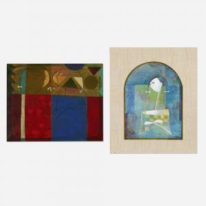 SEJOURNE Bernard 1945-1994,Untitled (two works),1973,Wright US 2021-07-16