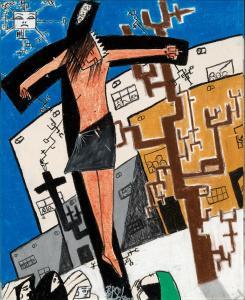 SEKANO CHARLES 1943,The Crucifixion,Palais Dorotheum AT 2022-12-20