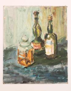 SELBY William,Still Life with Decanter and Two Bottles,Hartleys Auctioneers and Valuers 2017-03-22